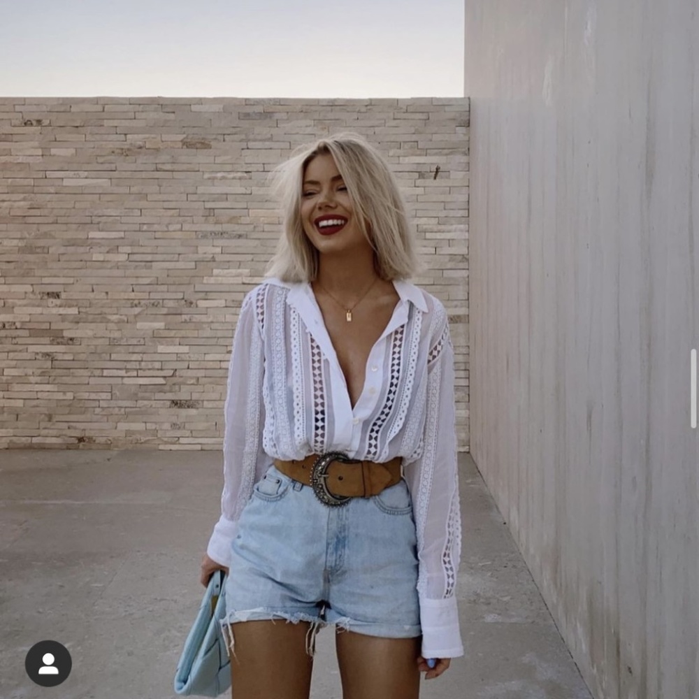 ETRO LEATHER BELT WITH ORNAMENTAL BUCKLE